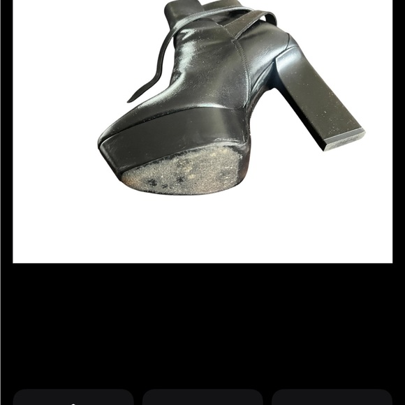 Saint Laurent Vika 95 ankle boot with straps size 37 - Picture 3 of 6